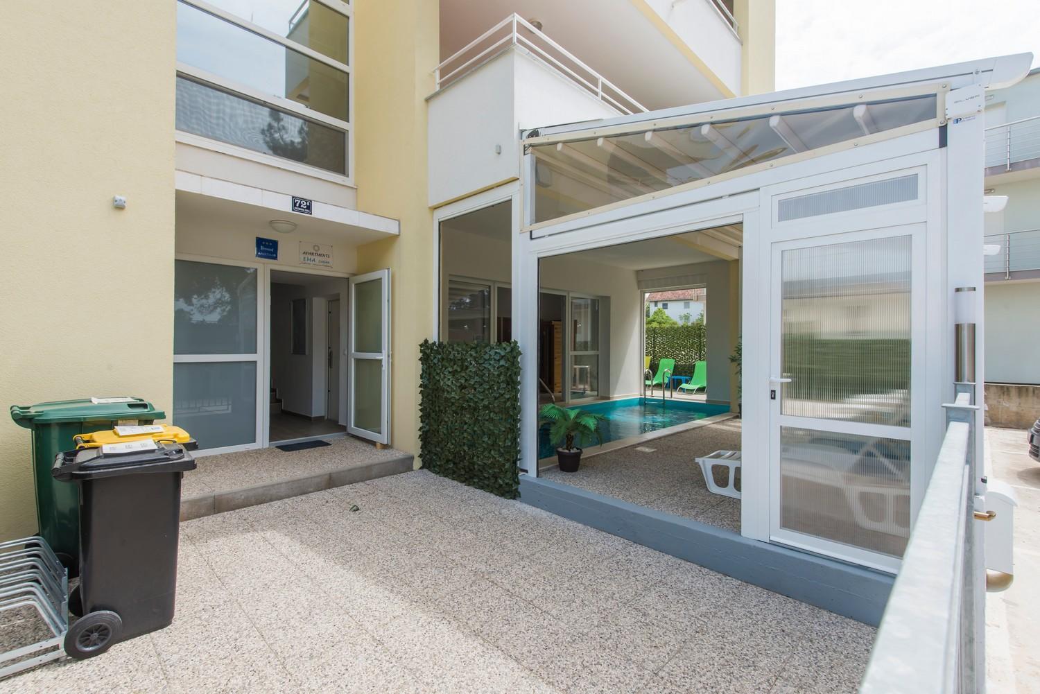 Apartments Villa Ema Zadar Exterior foto